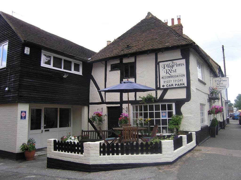 The Pilgrims Rest Hotel Littlebourne Exterior foto