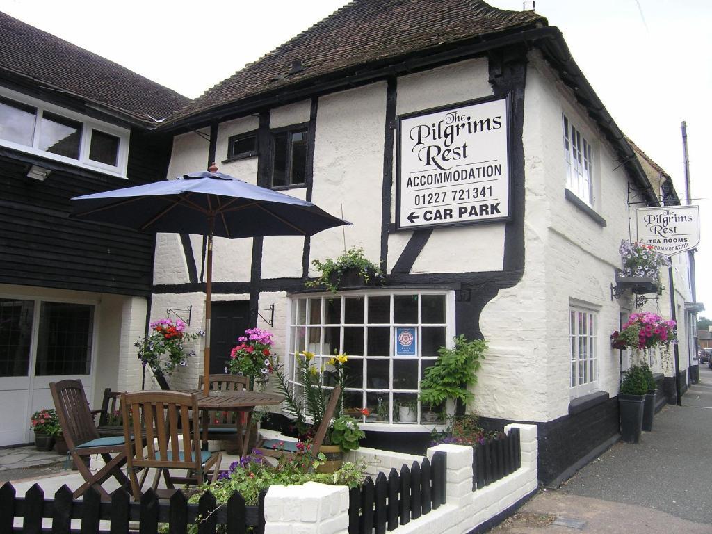 The Pilgrims Rest Hotel Littlebourne Exterior foto